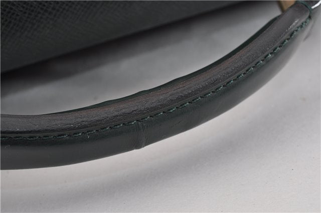 Auth Louis Vuitton Taiga Moskova Briefcase Business Bag M30034 Green Junk 0323G