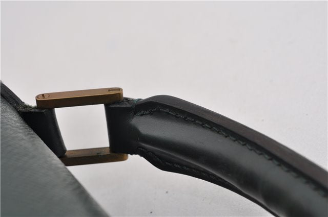 Auth Louis Vuitton Taiga Moskova Briefcase Business Bag M30034 Green Junk 0323G