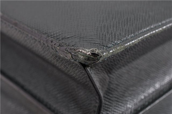 Auth Louis Vuitton Taiga Moskova Briefcase Business Bag M30034 Green Junk 0323G