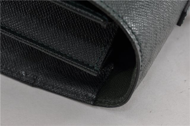 Auth Louis Vuitton Taiga Moskova Briefcase Business Bag M30034 Green Junk 0323G