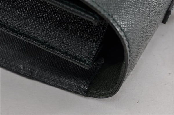 Auth Louis Vuitton Taiga Moskova Briefcase Business Bag M30034 Green Junk 0323G