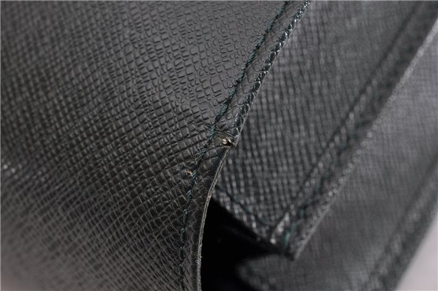 Auth Louis Vuitton Taiga Moskova Briefcase Business Bag M30034 Green Junk 0323G