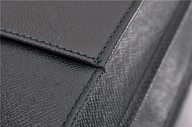 Auth Louis Vuitton Taiga Moskova Briefcase Business Bag M30034 Green Junk 0323G