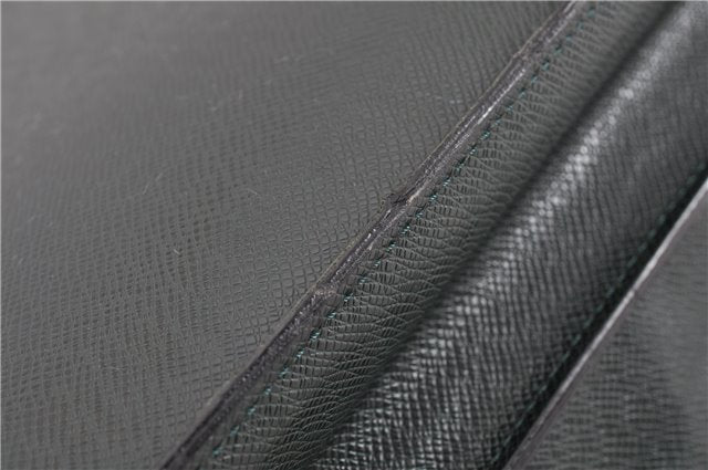 Auth Louis Vuitton Taiga Moskova Briefcase Business Bag M30034 Green Junk 0323G