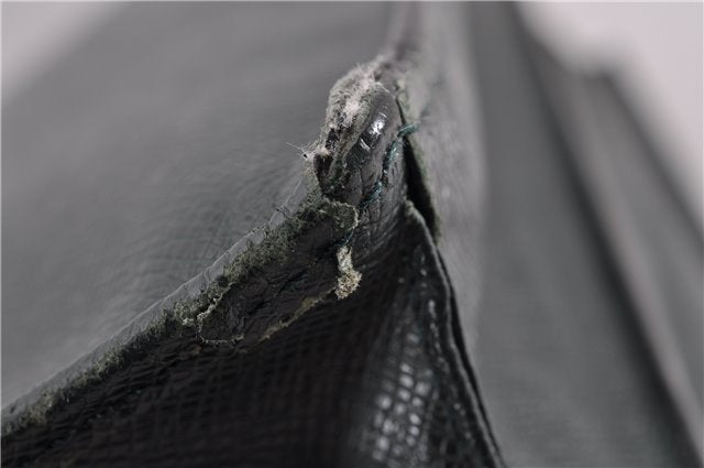 Auth Louis Vuitton Taiga Moskova Briefcase Business Bag M30034 Green Junk 0323G