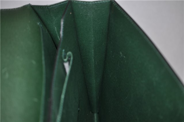 Auth Louis Vuitton Taiga Moskova Briefcase Business Bag M30034 Green Junk 0323G