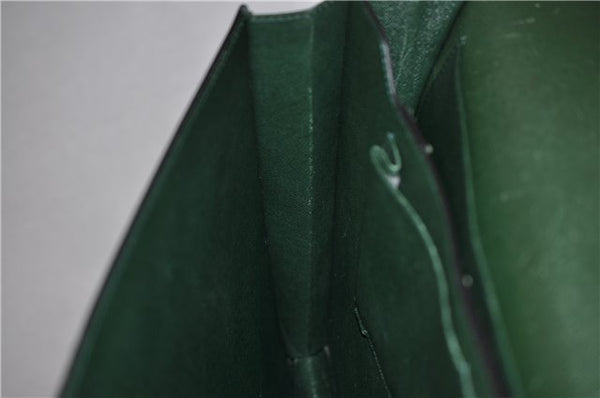Auth Louis Vuitton Taiga Moskova Briefcase Business Bag M30034 Green Junk 0323G