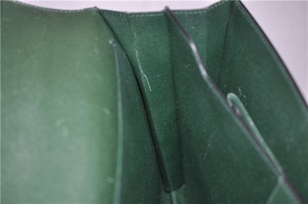 Auth Louis Vuitton Taiga Moskova Briefcase Business Bag M30034 Green Junk 0323G