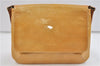 Auth Louis Vuitton Vernis Thompson Street Shoulder Bag Yellow M91008 LV 0324D