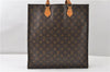 Authentic Louis Vuitton Monogram Sac Plat Hand Tote Bag M51140 LV 0324G