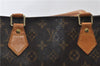 Authentic Louis Vuitton Monogram Sac Plat Hand Tote Bag M51140 LV 0324G