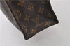 Authentic Louis Vuitton Monogram Sac Plat Hand Tote Bag M51140 LV 0324G