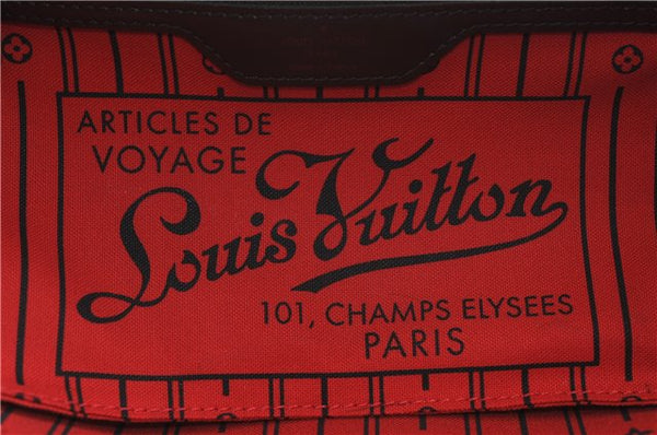 Authentic Louis Vuitton Damier Neverfull PM Shoulder Tote Bag N51109 LV 0325F