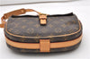 Authentic Louis Vuitton Monogram Jeune Fille MM M51226 Shoulder Cross Bag 0325G
