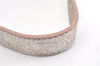 Authentic FENDI Zucchino Shoulder Bag Purse Canvas Leather Pink Beige 0326G
