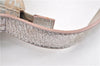Authentic FENDI Zucchino Shoulder Bag Purse Canvas Leather Pink Beige 0326G