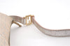 Authentic FENDI Zucchino Shoulder Bag Purse Canvas Leather Pink Beige 0326G