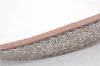 Authentic FENDI Zucchino Shoulder Bag Purse Canvas Leather Pink Beige 0326G