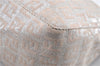 Authentic FENDI Zucchino Shoulder Bag Purse Canvas Leather Pink Beige 0326G
