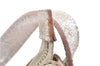 Authentic FENDI Zucchino Shoulder Bag Purse Canvas Leather Pink Beige 0326G