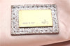 Authentic FENDI Zucchino Shoulder Bag Purse Canvas Leather Pink Beige 0326G