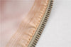Authentic FENDI Zucchino Shoulder Bag Purse Canvas Leather Pink Beige 0326G