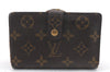 Auth Louis Vuitton Monogram Porte Monnaie Billets Viennois M61663 Wallet 0327D