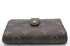 Auth Louis Vuitton Monogram Porte Monnaie Billets Viennois M61663 Wallet 0327D