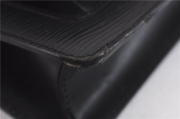 Authentic Louis Vuitton Epi Monceau 2Way Shoulder Hand Bag Black M52792 LV 0327F