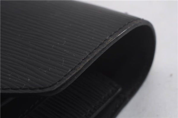 Authentic Louis Vuitton Epi Monceau 2Way Shoulder Hand Bag Black M52792 LV 0327F