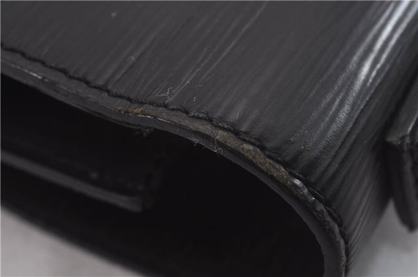 Authentic Louis Vuitton Epi Monceau 2Way Shoulder Hand Bag Black M52792 LV 0327F