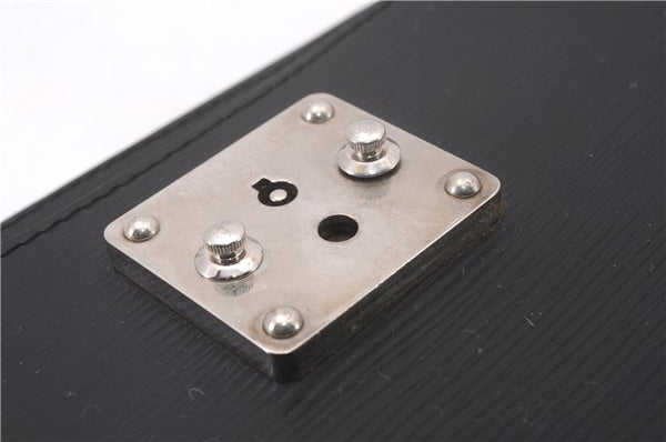 Authentic Louis Vuitton Epi Monceau 2Way Shoulder Hand Bag Black M52792 LV 0327F