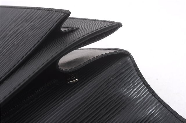 Authentic Louis Vuitton Epi Monceau 2Way Shoulder Hand Bag Black M52792 LV 0327F