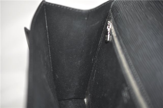 Authentic Louis Vuitton Epi Monceau 2Way Shoulder Hand Bag Black M52792 LV 0327F