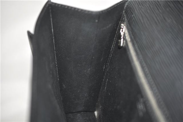 Authentic Louis Vuitton Epi Monceau 2Way Shoulder Hand Bag Black M52792 LV 0327F