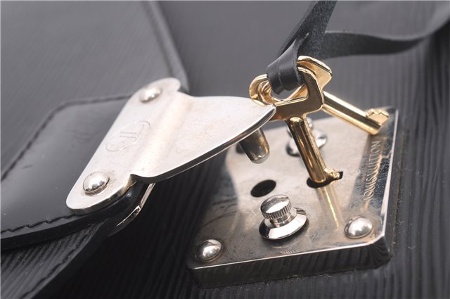 Authentic Louis Vuitton Epi Monceau 2Way Shoulder Hand Bag Black M52792 LV 0327F