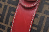 Authentic FENDI Vintage Zucca Shoulder Hand Bag Purse Canvas Leather Brown 0327G