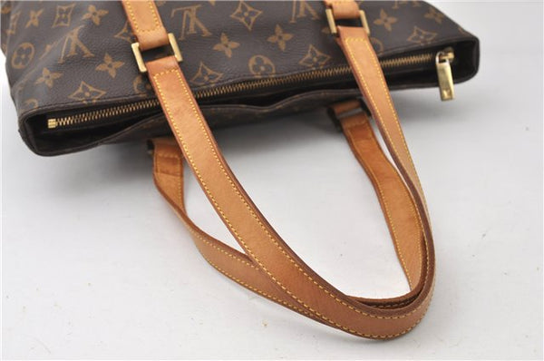 Authentic Louis Vuitton Monogram Cabas Piano Shoulder Tote Bag M51148 LV 0328G