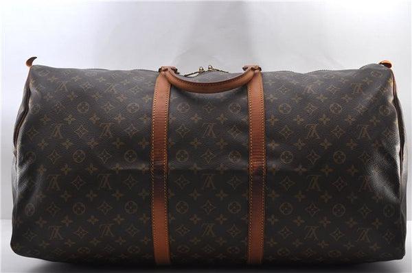 Authentic Louis Vuitton Monogram Keepall 60 Boston Bag M41422 LV 0329D