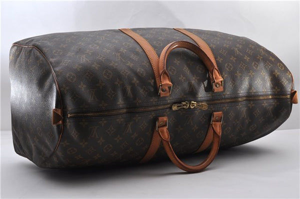 Authentic Louis Vuitton Monogram Keepall 60 Boston Bag M41422 LV 0329D