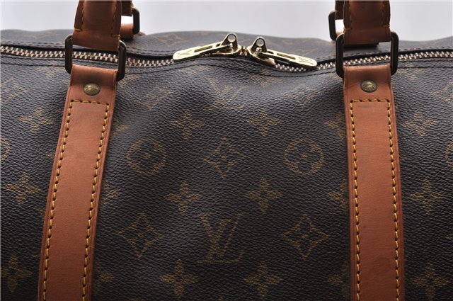 Authentic Louis Vuitton Monogram Keepall 60 Boston Bag M41422 LV 0329D