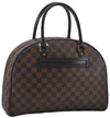 Authentic Louis Vuitton Damier Nolita Hand Boston Bag N41455 LV 0329F