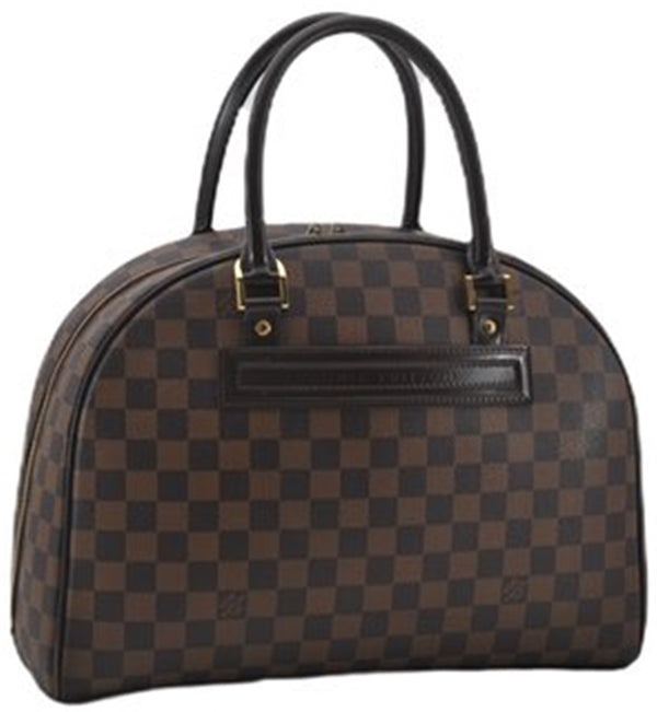 Authentic Louis Vuitton Damier Nolita Hand Boston Bag N41455 LV 0329F