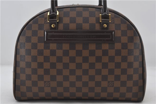 Authentic Louis Vuitton Damier Nolita Hand Boston Bag N41455 LV 0329F