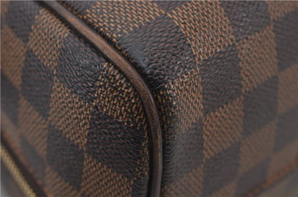 Authentic Louis Vuitton Damier Nolita Hand Boston Bag N41455 LV 0329F