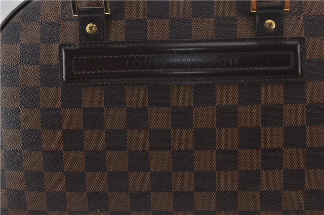 Authentic Louis Vuitton Damier Nolita Hand Boston Bag N41455 LV 0329F