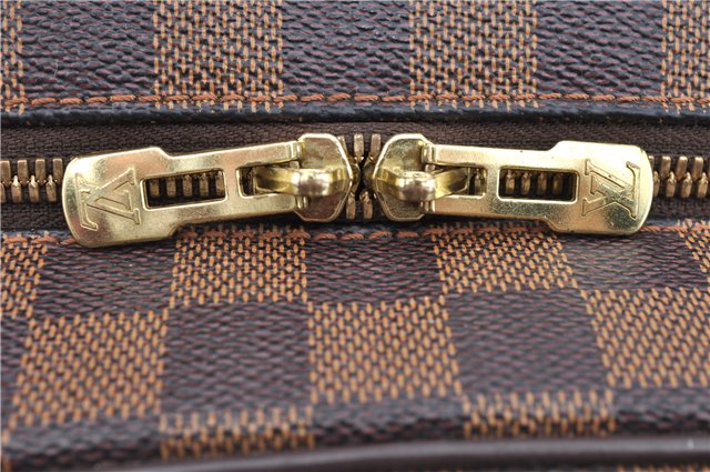 Authentic Louis Vuitton Damier Nolita Hand Boston Bag N41455 LV 0329F