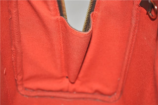 Authentic Louis Vuitton Damier Nolita Hand Boston Bag N41455 LV 0329F