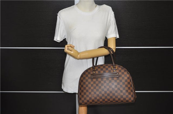 Authentic Louis Vuitton Damier Nolita Hand Boston Bag N41455 LV 0329F