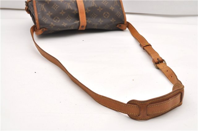Authentic Louis Vuitton Monogram Saumur 30 Shoulder Cross Bag M42256 LV 0329G